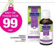 Herbex Slimmers Drops-50ml Each