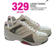 Dunlop Ladies Tennis Shoe-Per Pair