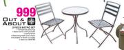 Out & About 3 Piece Bistro Set