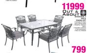 Out & About Riverview 7 Piece Dining Set