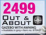 Out & About Gazebo With Awning