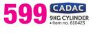 Cadac 9kg Cylinder