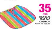 Out & About Tropical-Seat Pad Cushion