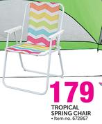 Out & About Tropical-Spring Chair