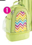 Out & About Tropical-2 Compartment Cooler