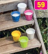 Citronella Candle Buckets Each