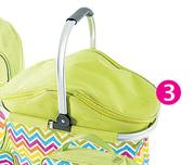 Out & About Tropical-Cooler Basket