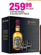 Chivas Regal 2 Glass Gift Pack-Per Pack