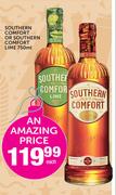Southern Comfort Or Southern Comfort Lime-750ml Each