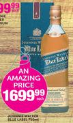 Johnnie Walker Blue Label-750ml Each