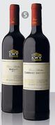 KWV Cabernet Sauvignon Or Merlot-750ml Each