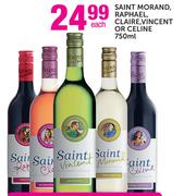 Saint Morand Raphael,Claire,Vincent Or Celine-750ml Each