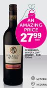 Perdeberg Winery Soft Smooth Red-750ml Each