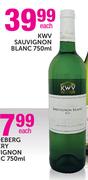 KWV Sauvignon Blanc-750ml Each