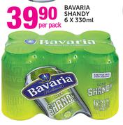 Bavaria Shandy-6x330ml Per Pack