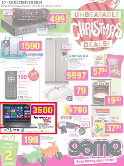 Game : Unbeatable Christmas Deals! (10 Dec - 23 Dec 2014), page 1