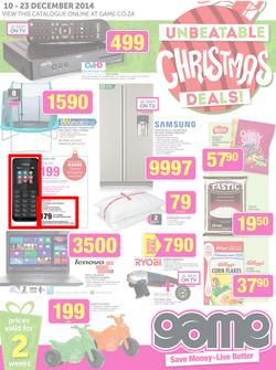 Game : Unbeatable Christmas Deals! (10 Dec - 23 Dec 2014), page 1