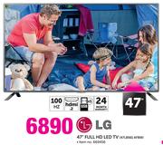 LG 47" Full HD LED TV 47LB561AFBW