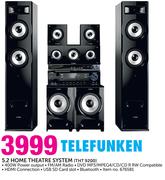 Telefunken 5.2 Home Theatre System-THT 9200