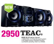 Teac Mini Hi-Fi-MCDV 750 BT