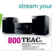 Teac Micro Hi-Fi With Bluetooth-MCDV975BT