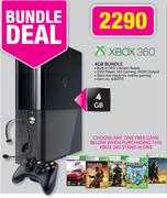 Xbox 360 4GB Bundle