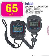Initial Sports Stopwatch Each