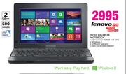 Lenovo Intel Celeron Notebook
