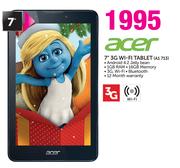 Acer 7" 3G WiFi Tablet-A1713