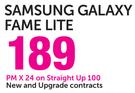 Samsung Galaxy Fame Lite-On Straight Up 100