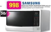 Samsung White Electronic Microwave Oven(ME9114W)-30L