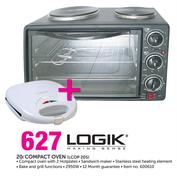 Logik 20ltr Compact Oven-LCOP 20S