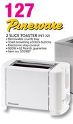 Pineware 2 Slice Toaster-PET 22