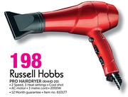 Russell Hobbs Pro Hairdryer-RHHD 20
