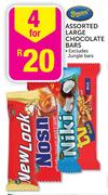 Beacon Assorted Large Chocolate Bars-4's
