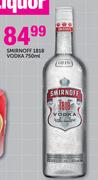Smirnoff 1818 Vodka-750ml