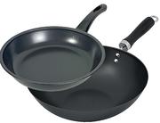Mainstays 35cm Carbon Steel Wok
