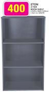 Eton 3 Tier Book Shelf 105x60x30Cm