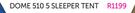 Camp Master Dome 510 5 Sleeper Tent