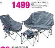 Camp Master Leisure 400 3 Piece Set Maximum Weight 120kg