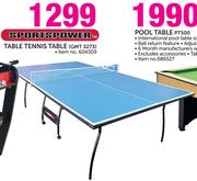 Sportspower Table Tennis Table(GMT 3273)