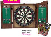 Puma 3 Pack Laser Brass Darts-Per Pack
