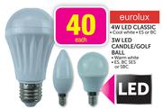 Eurolux 4W LED Classic-Each