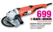 Black & Decker 2000W Angle Grinder