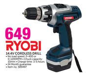 Ryobi 14.4V Cordless Drill