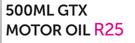 Castrol 20W-50GTX Motor Oil-500ml