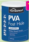 Homestead 5Ltr Fast Hide White