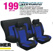 Stingray Rallysport Seat Cover-Per Set