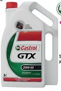 Castrol 20W-50GTX Motor Oil-5Ltr