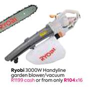 Ryobi 3000W Handyline Garden Blower/ Vacuum